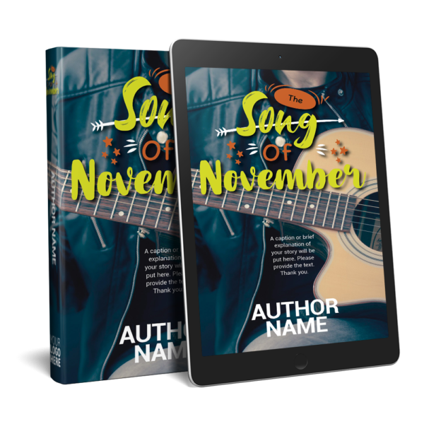 Premade eBook Cover | THE SONG OF NOVEMBER